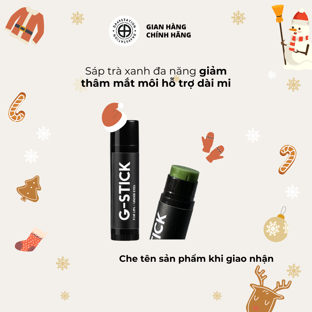 GSTICK - thỏi sáp dưỡng giảm thâm môi mắt hỗ trợ dài mi