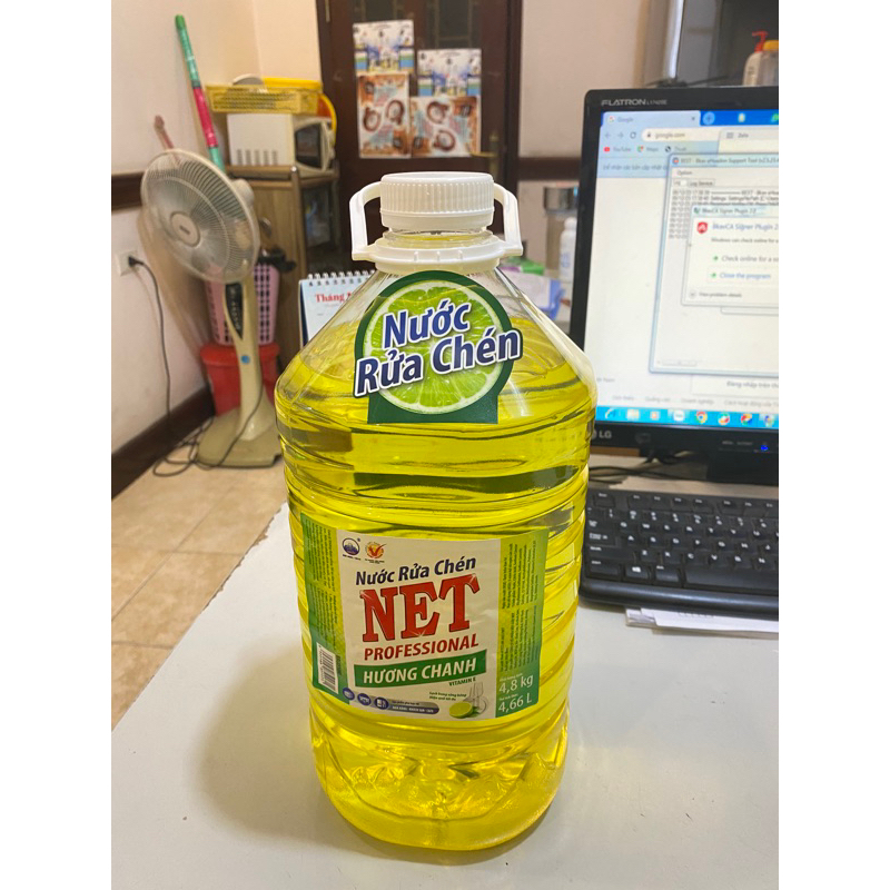 Nước rửa chén Net can 4.8 L