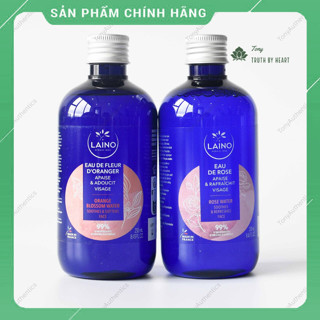 [Mẫu mới nhất] Toner Nước Hoa Hồng Hữu Cơ Laino Eau Pháp 250ml