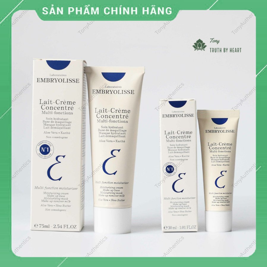 Kem Dưỡng Ẩm Phục Hồi Da Embryolisse Lait Creme Concentre mẫu mới nhất