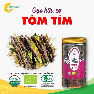 Gạo Hữu Cơ Tôm Tím (gạo lứt tím 100% hữu cơ)