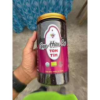 Gạo Hữu Cơ Tôm Tím (gạo lứt tím 100% hữu cơ)