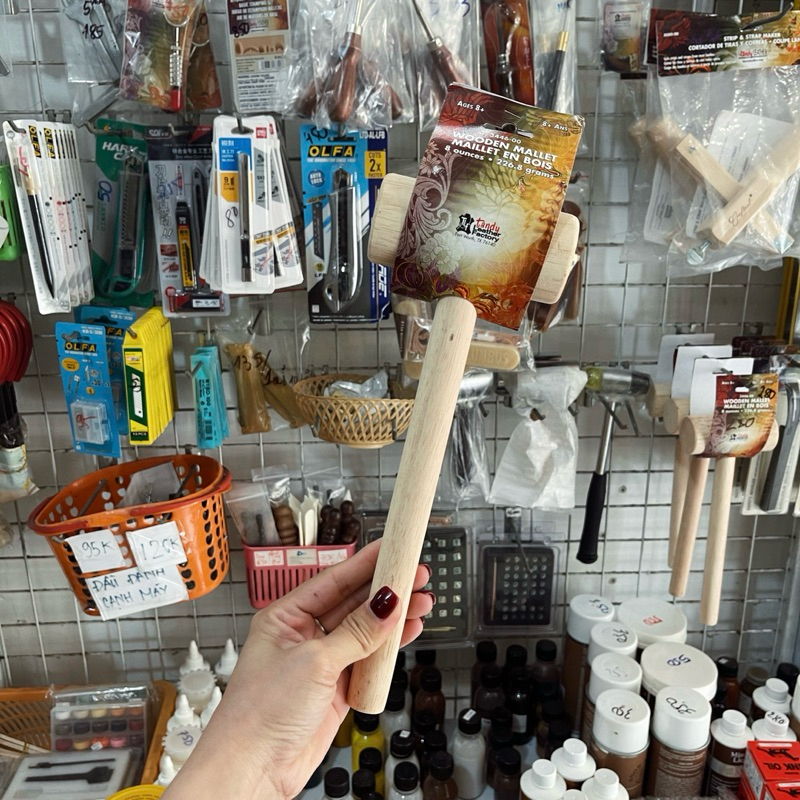 Búa gỗ chuyên dụng cho ngành da thủ công