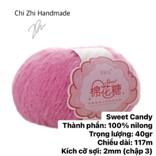 Len Bông Kẹo Ngọt Sweet Candy Siêu Mềm Mịn