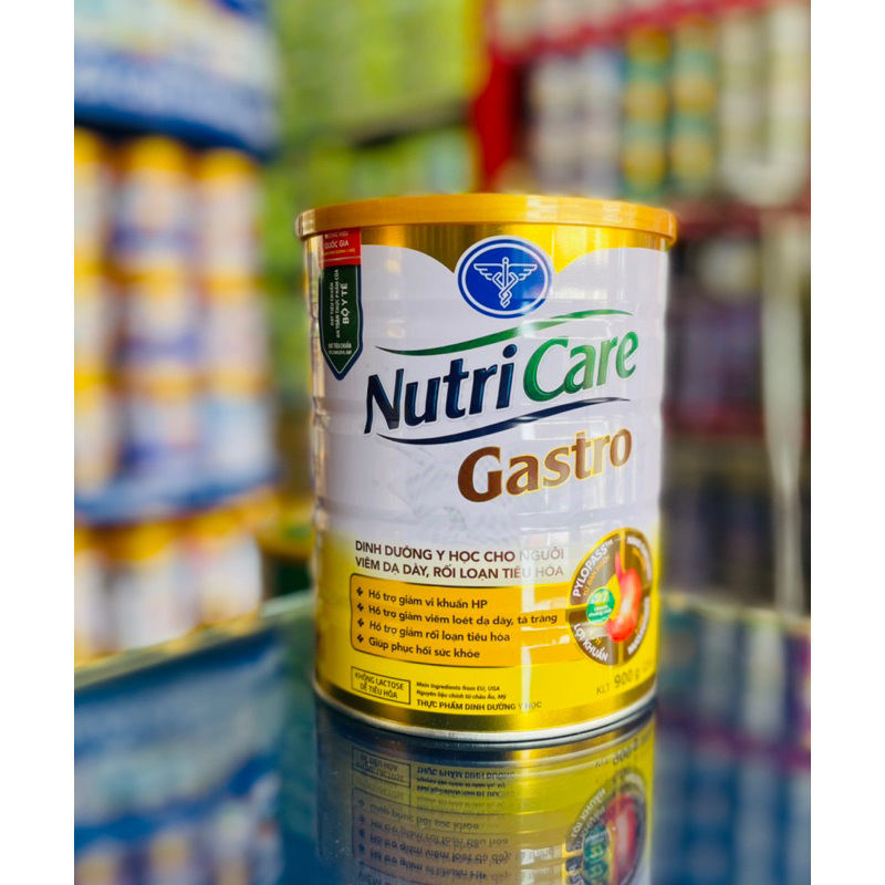 Sữa Bột Nutricare Gastro Dinh dưỡng cho người viêm dạ dày (900g)