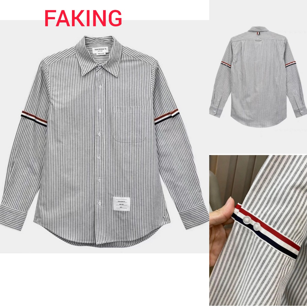 Áo Sơ Mi Kẻ Sọc Xám Dài Tay Vải Cotton Lụa Cao Cấp Mẫu Hot