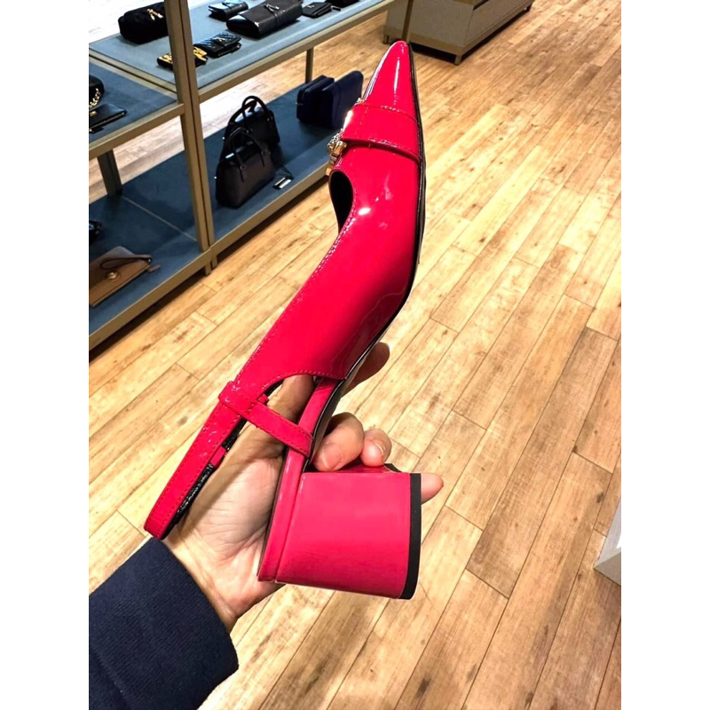 GIÀY NỮ DA BÓNG VERSACE SIZE 38