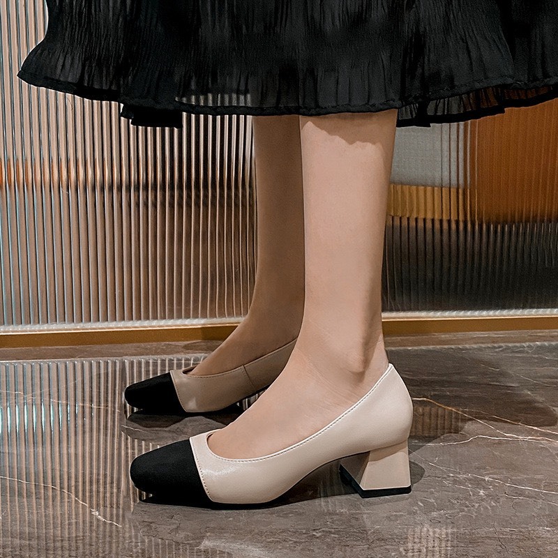 GIÀY BÚP BÊ SIZE NHỎ 32 33 CAO 3CM KIỂU DÁNG BASIC HÀNG QUẢNG CHÂU