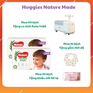 Tã Bỉm Huggies Nature Made đủ size NB60 S82 M64 L54 XL44 XXL26