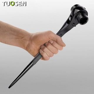 Cờ lê đuôi chuột Tuosen có công tắc đảo chiều lắc tự động với 18 cặp cỡ từ 12mm tới 46mm