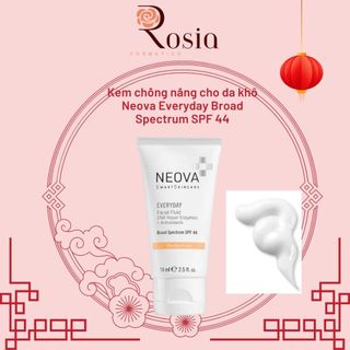 Kem chống nắng Neova Everyday Facial Fluid Broad Spectrum SPF44 74ml