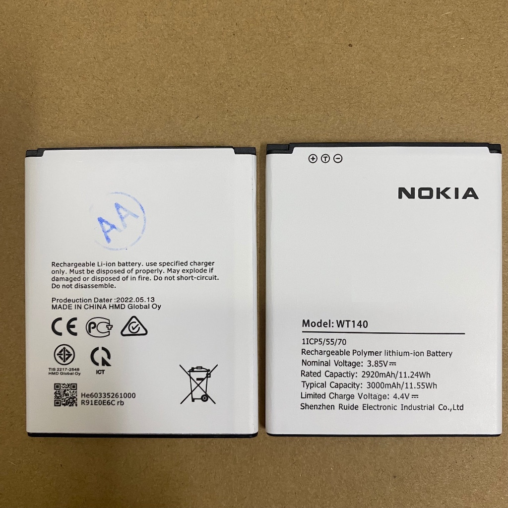 Pin Nokia C01 Plus / Nokia C01+ (WT140) loại AA bao test đổi mới