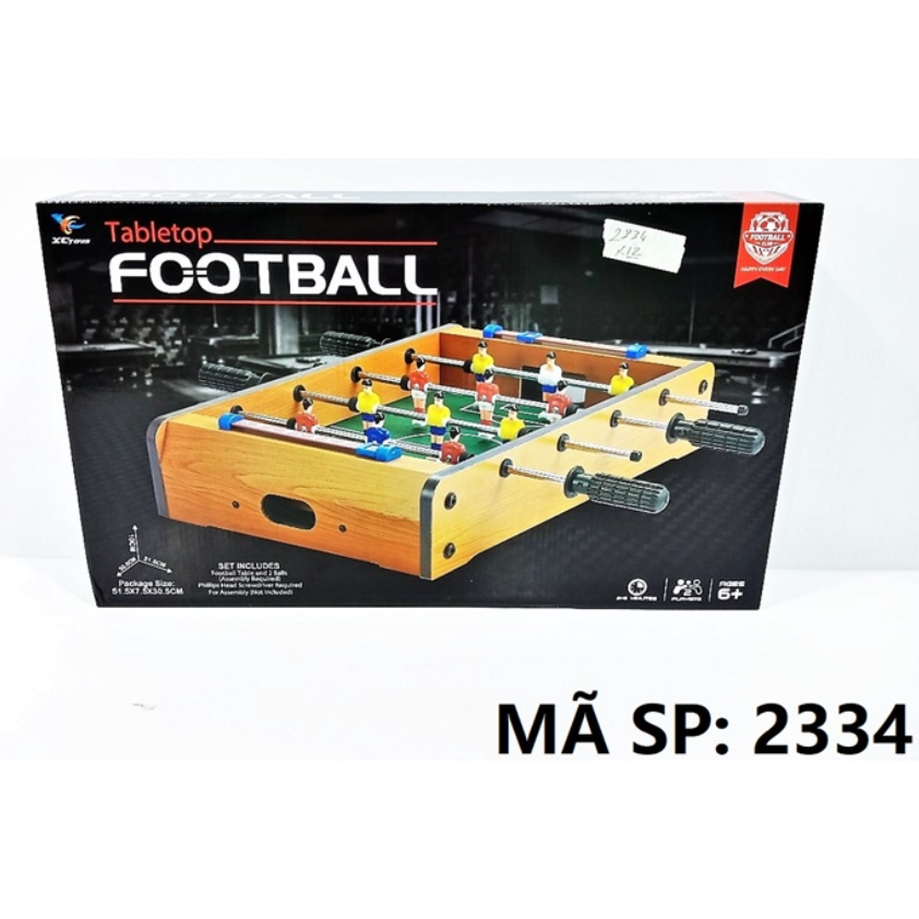 Đồ chơi bàn bi lắc bóng đá Table Top Foosball để bàn đem lại những giờ phút sôi động