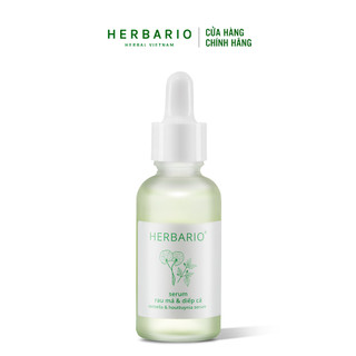 Serum rau má & diếp cá Herbario 30ml thuần chay