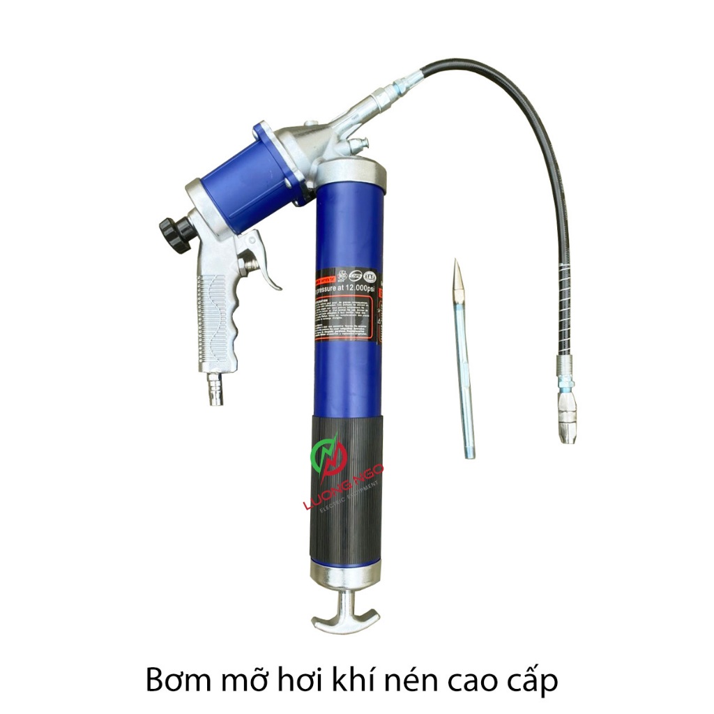 SÚNG BƠM MỠ BÒ HƠI CAO CẤP 600cc