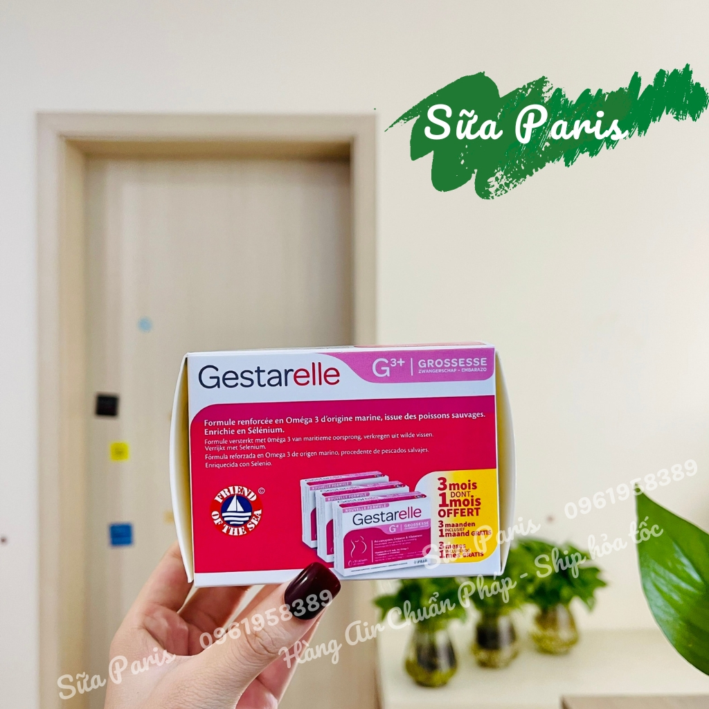 Vitamin Gestarelle G3 của hãng dược IPRAD Pháp_Sữa Paris Aderma