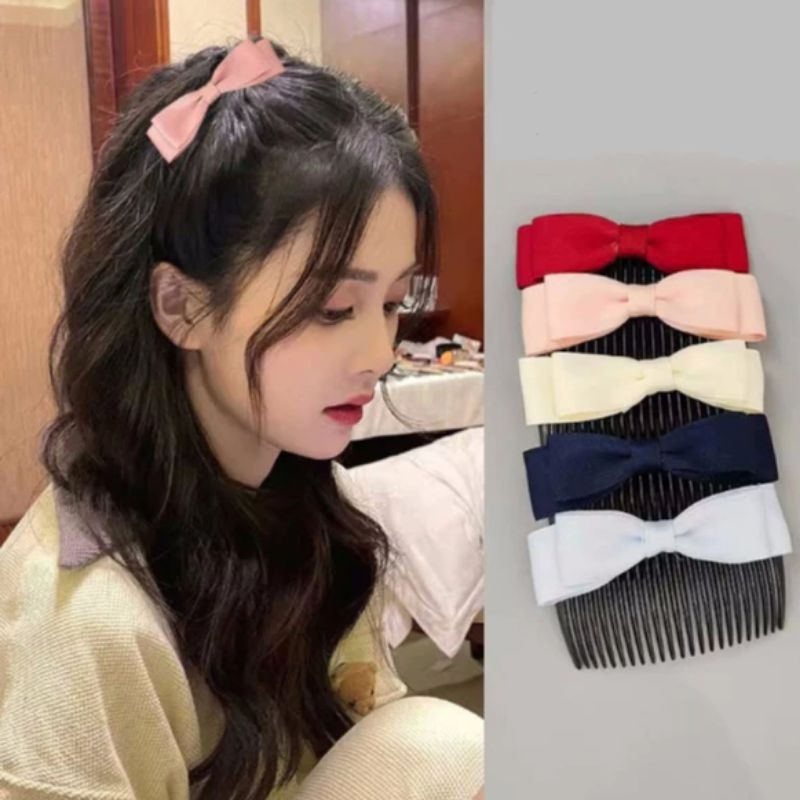 Cài tóc nơ,xược cài tóc,lược cài tóc