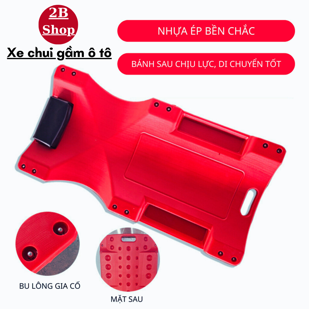 Xe chui gầm chuyên kiểm tra sửa chữa ô tô an toàn-tiện ích-hiệu quả