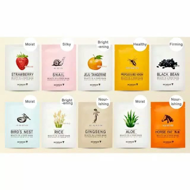 (Đọc kĩ mô tả) Mặt nạ dưỡng trẻ hoá làn da Skinfood Mask