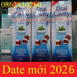 Nước súc miệng Oral Cavity lọ 250ml xúc miệng thảo dược chính hãng