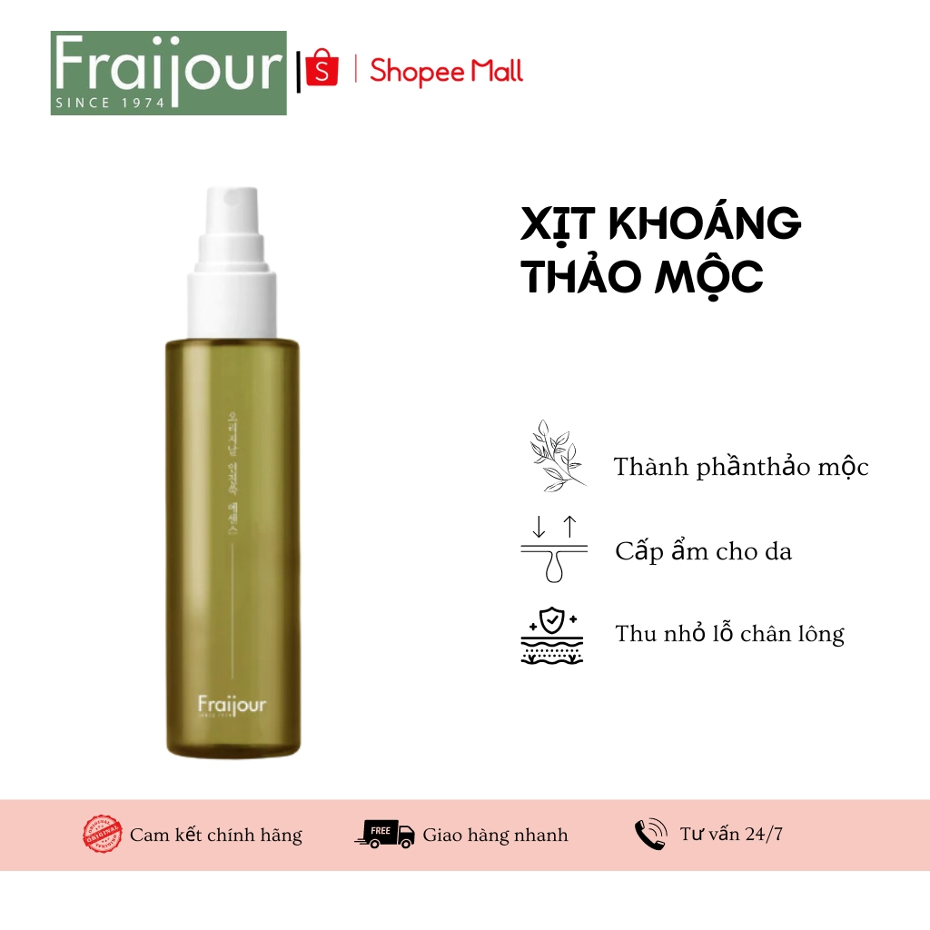 Xịt Khoáng Tinh Chất Ngải Cứu Fraijour Original Artemisia Essence Mist 115ml