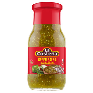Sốt Salsa Xanh Truyền Thống La Costena Green Mexican Sauce Medium, Chai 475gr