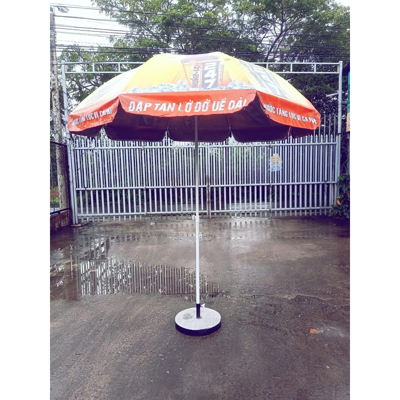 Dù quảng cáo Che Mưa Nắng Rộng 2m4  mẫu ngẫu nhiên
