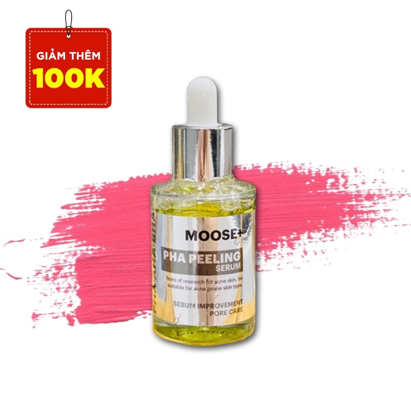 Tinh chất Serum Peel da PHA Moose+ 30ml Hàn Quốc, tái tạo da, phục hồi da