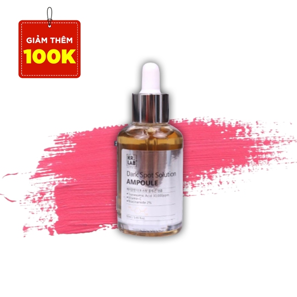 Serum nám Kr.Lab, Dark Spot Solution Ampoule Đẩy Lùi Nám Sạm Tàn Nhang