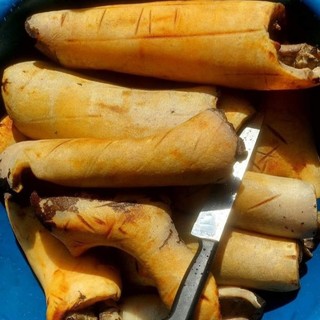 Da trâu muối chua, ngâm mắm tỏi (túi 500gr) đặc sản Tây Bắc