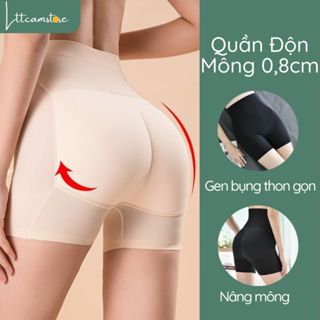 Quần độn mông hông dày 0,8cm gen bụng nâng mông hông cạp cao quần dài bảo hộ mặc váy - LTT CamStore