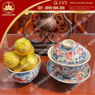 Trà quýt phổ nhĩ - trà quýt phổ nhĩ 1 viên