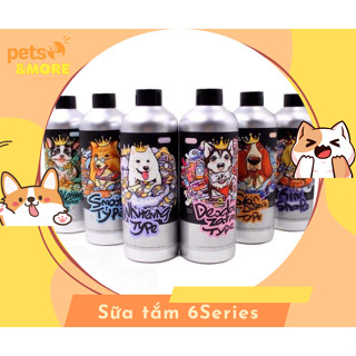 Sữa tắm cho chó mèo loại tổng hợp 6 in 1 K PET 6K Series 500ml