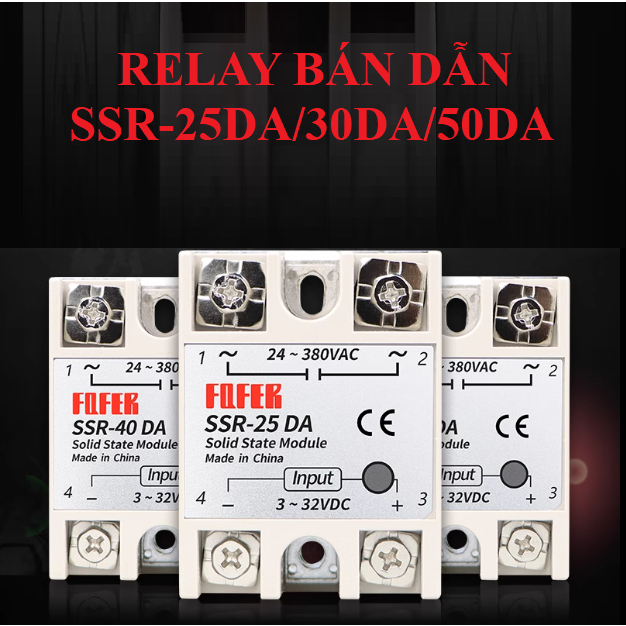 Relay bán dẫn SSR-25DA _30DA_40DA_50DA