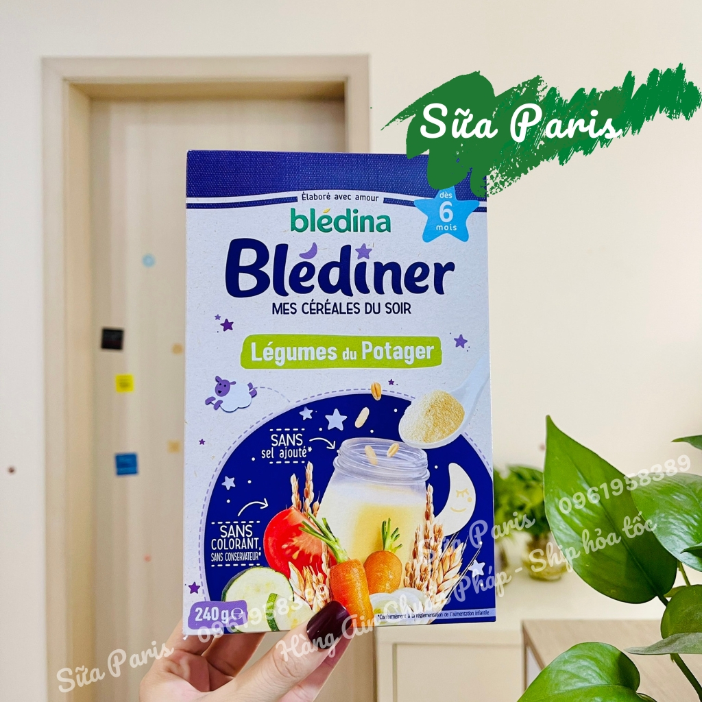 Bột lắc sữa đêm Blediner mẫu mới, hàng air_Sữa Paris Aderma