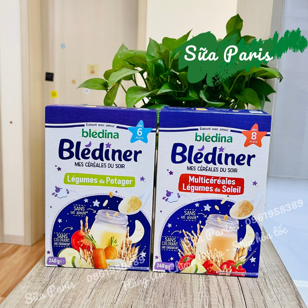 Bột lắc sữa đêm Blediner mẫu mới, hàng air_Sữa Paris Aderma