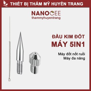 Đầu Kim Đốt Nốt Ruồi, Đầu Kim To, Đầu Lắp Kim Máy 5in1, Máy Đốt Mini, Vỉ Kim Đốt