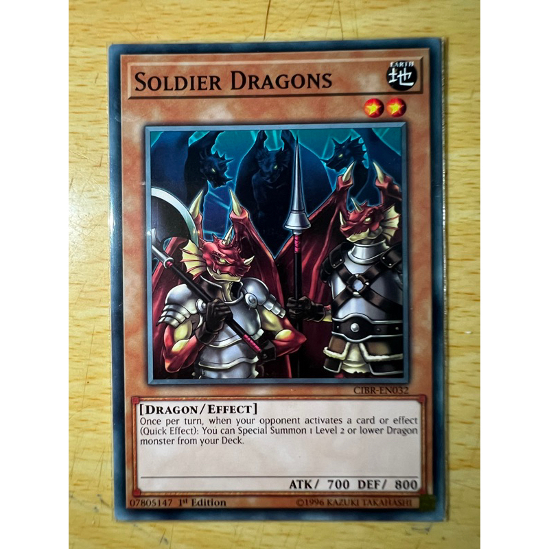 Thẻ bài Soldier Dragons-CIBR
