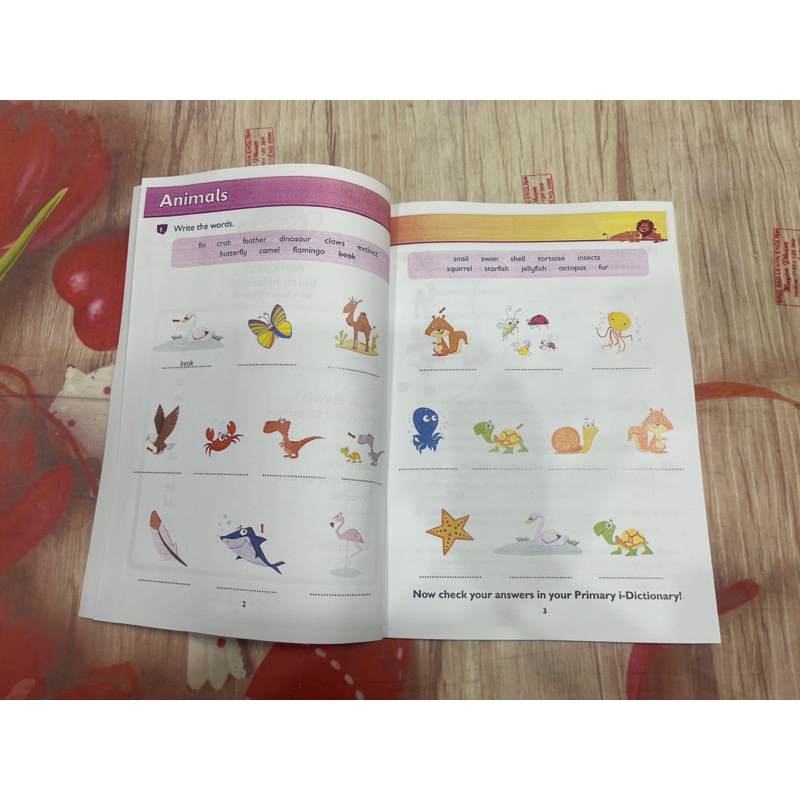 Primary I Dictionary 1,2,3
