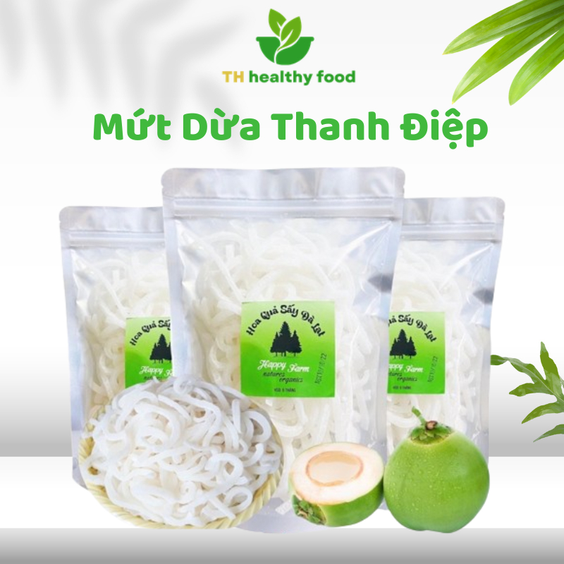500Gr Mứt Dừa Thanh Điệp Thơm Ngon Đủ Vị, Đặc Sản Đà Lạt