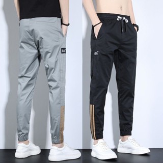 Quần Dài Kaki Jogger Nam Cạp Chun Co Giãn, Phối Kẻ Sọc Cực Đẹp ( Hàng Mới Về )