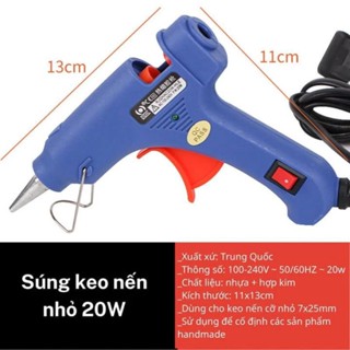  Súng bắn keo nến công suất 20w 