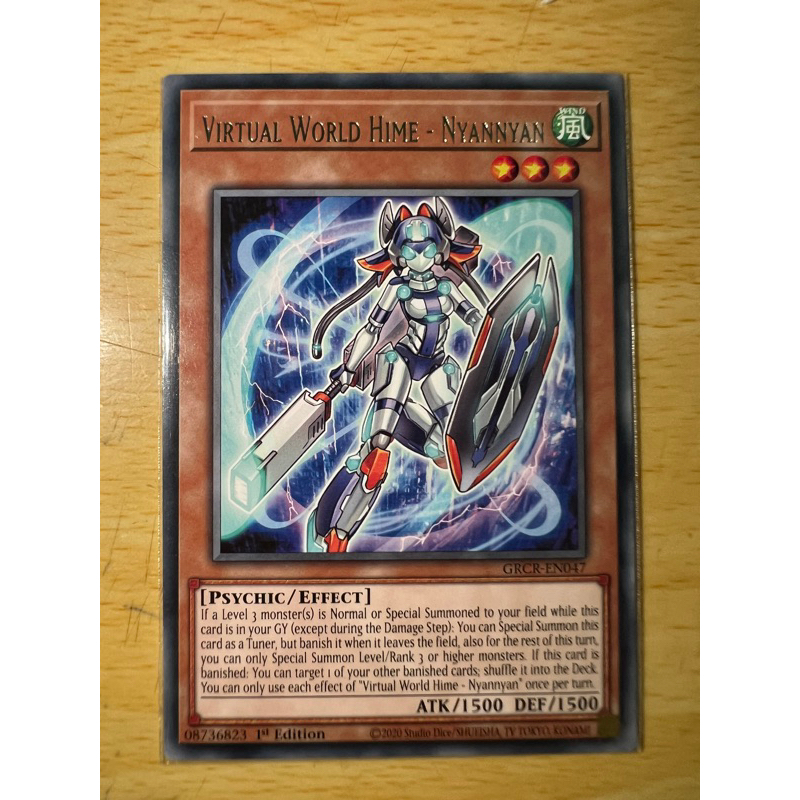 Thẻ bài Virtual World Hime -Nyannyan-GRCR