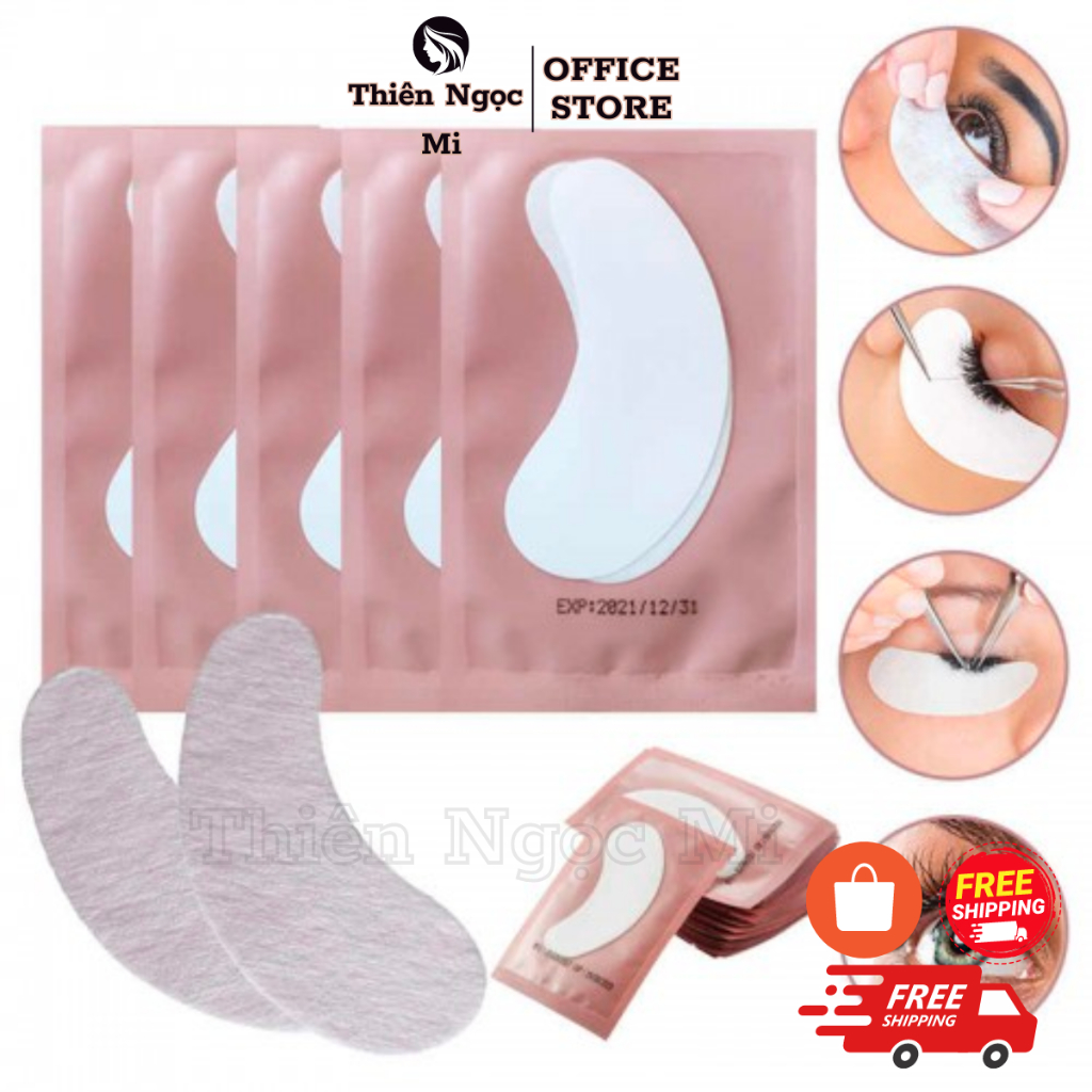 Gel Pad dán mi dưới - miếng dán mi dưới (túi 50 cặp - 20 cặp - 10 cặp) - dụng cụ nối mi - ❤️FREESHIP❤️ - Thiên Ngọc Mi