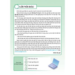 Sách - Bài tập tin học 7 (KP)