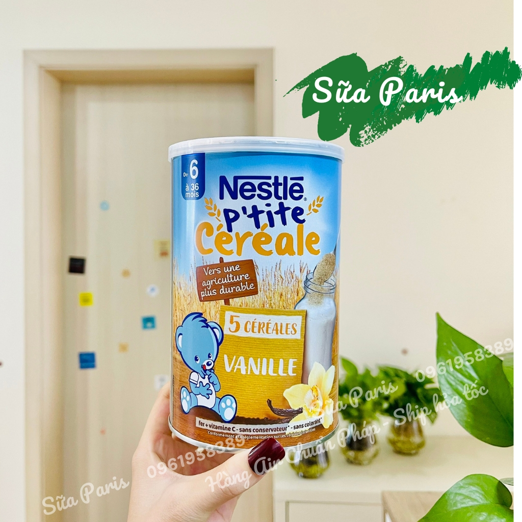 Bột lắc sữa Nestle 400gr - hàng air, date dài thơm ngon, giúp bé thêm dinh dưỡng_Sữa Paris Aderma