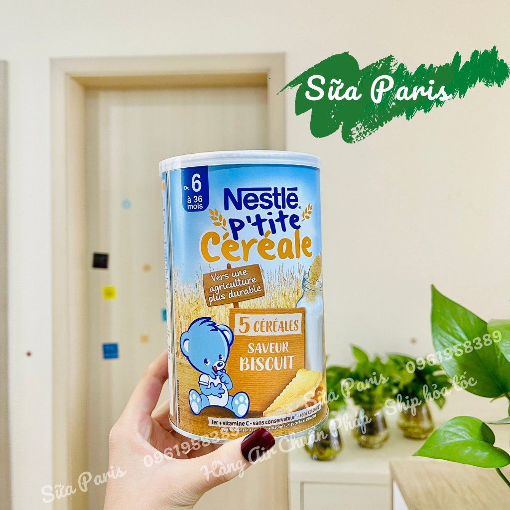 Bột lắc sữa Nestle 400gr - hàng air, date dài thơm ngon, giúp bé thêm dinh dưỡng_Sữa Paris Aderma