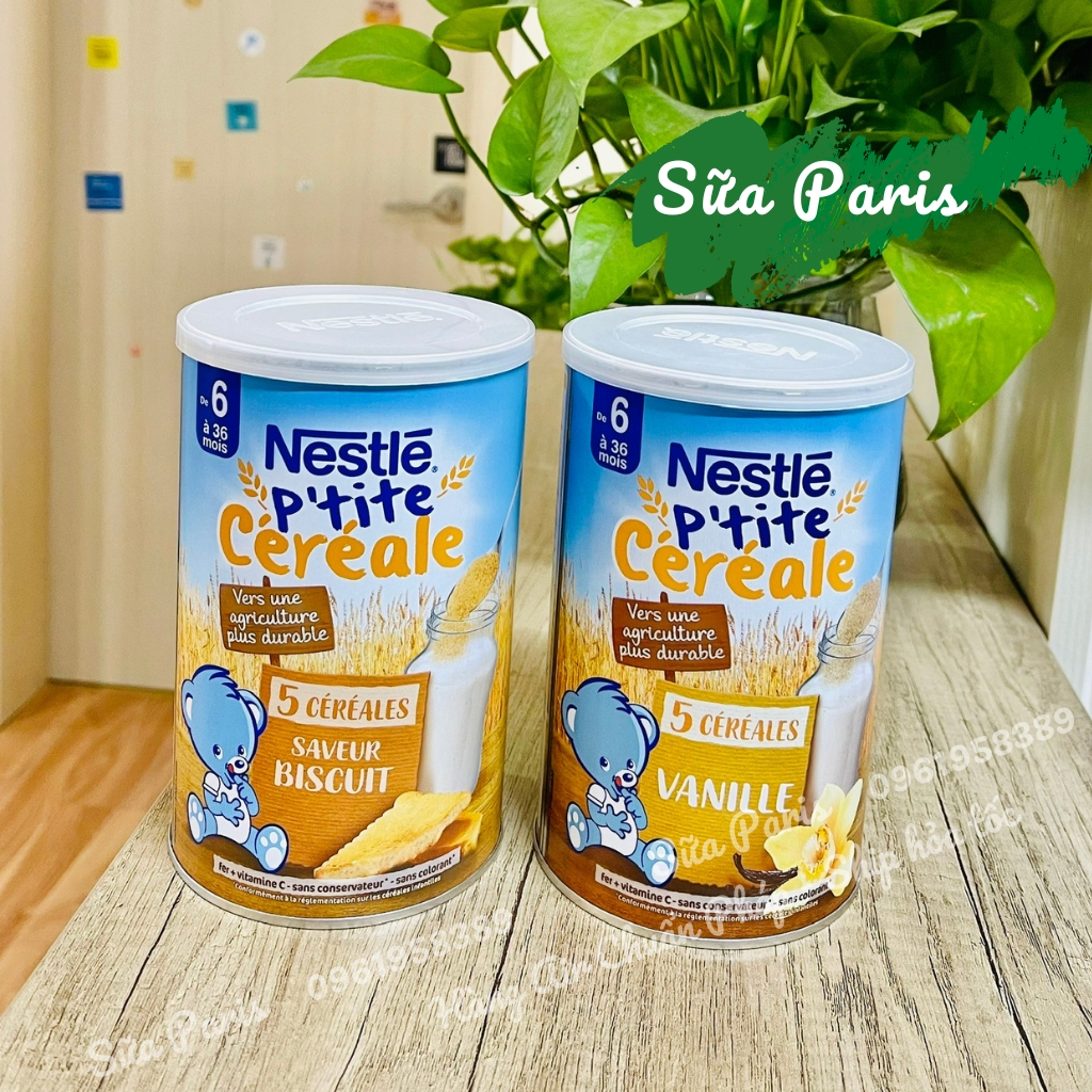 Bột lắc sữa Nestle 400gr - hàng air, date dài thơm ngon, giúp bé thêm dinh dưỡng_Sữa Paris Aderma