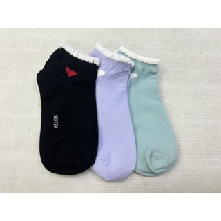 [CANIFA] Set 3 đôi tất Hdtex cổ bèo cotton