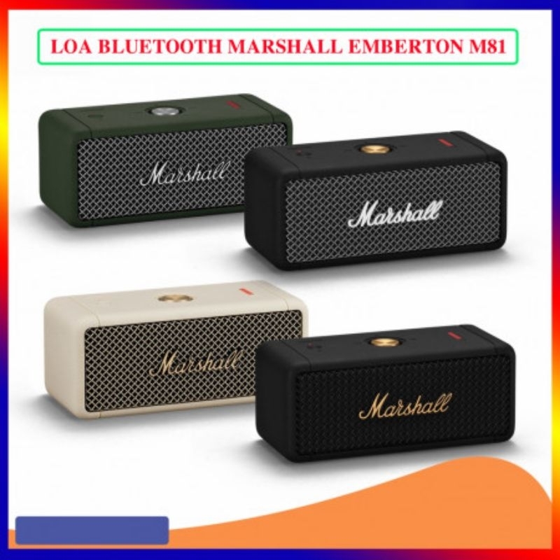 LOA BLUETOOTH MARSHALL EMBERTON M81